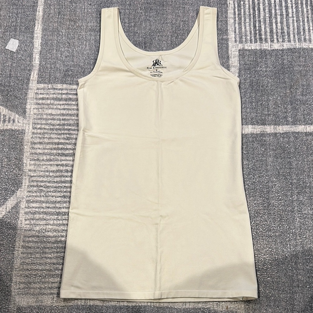 Rock & Republic Cream Tanktop